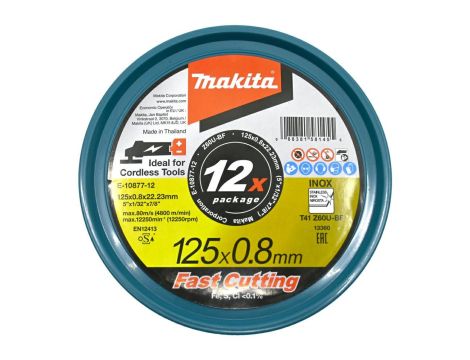 MAKITA TARCZA MET.125mm x 0,8mm x 22,23mm /12szt.