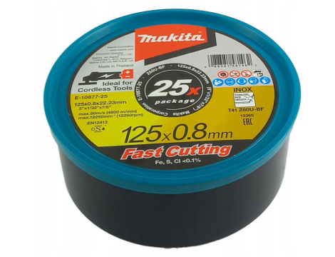 MAKITA TARCZA MET.125mm x 0,8mm x 22,23mm /25szt.