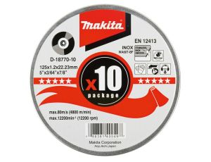 MAKITA TARCZA MET.125mm x 1,2mm x 22,23mm /10szt.