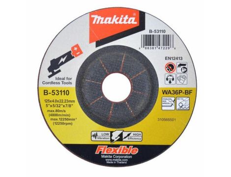 MAKITA TARCZA SZLIF.ELASTYCZNA 125x4