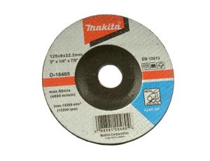 MAKITA TARCZA SZLIF.MET. A24R 125x6mm WYGIĘTA.
