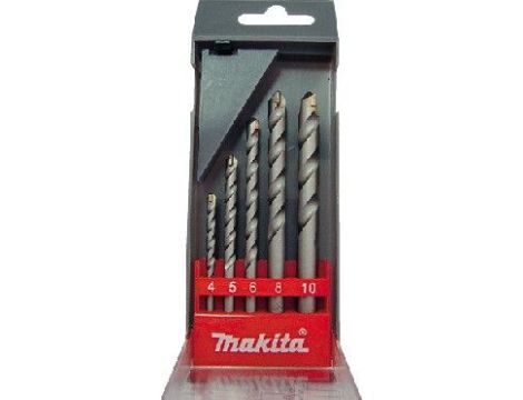 MAKITA ZEST.WIERT.CYLINDR. BETON 5szt 4, 5, 6, 8, 10 mm