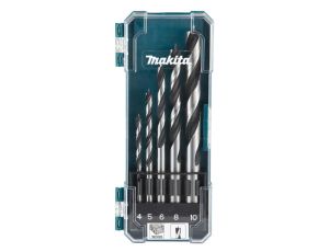 MAKITA ZEST.WIERT.DO DREWNA  5szt. 4,5,6,8,10mm