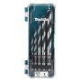 MAKITA ZEST.WIERT.DO DREWNA  5szt. 4,5,6,8,10mm - 2
