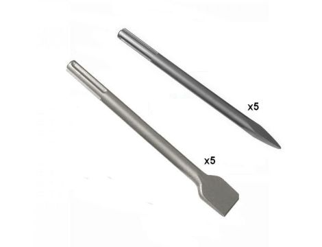 MAKITA ZESTAW DŁUT MAX 10szt. ECONOMY..