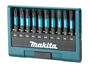 MAKITA ZESTAW KOŃCÓWEK WKRĘTAKOWYCH /10szt. IMPACT BLACK