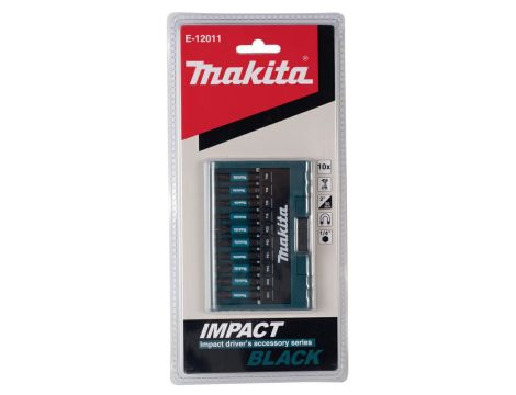 MAKITA ZESTAW KOŃCÓWEK WKRĘTAKOWYCH /10szt. IMPACT BLACK - 2
