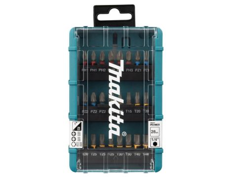MAKITA ZESTAW KOŃCÓWEK WKRĘTAKOWYCH /28szt. IMPACT PREMIER