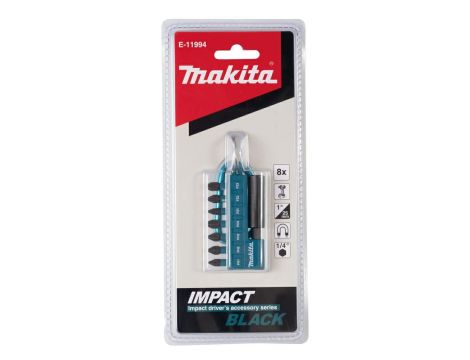 MAKITA ZESTAW KOŃCÓWEK WKRĘTAKOWYCH /8szt. IMPACT BLACK - 2