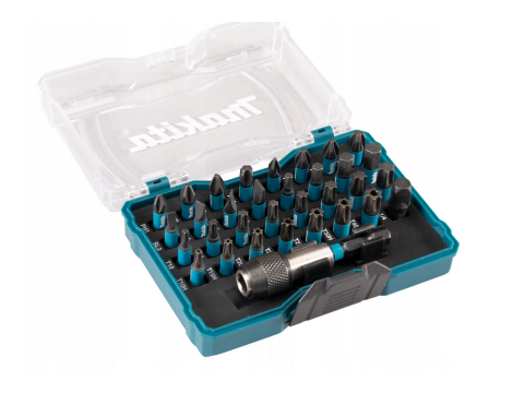 MAKITA ZESTAW KOŃCÓWEK WKRĘTAKOWYCH + UCHW. 33szt. IMPACT BLACK