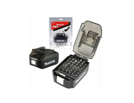 MAKITA ZESTAW KOŃCÓWEK Z UCHWYTEM 31szt.