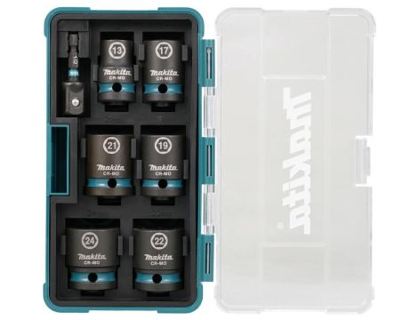 MAKITA ZESTAW NASADEK UDAROWYCH 1/2" 7szt. 13-24mm