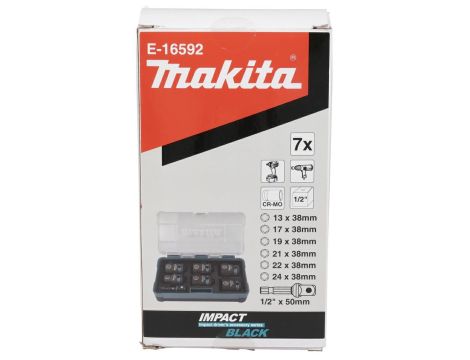 MAKITA ZESTAW NASADEK UDAROWYCH 1/2" 7szt. 13-24mm - 2