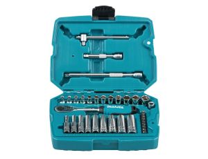 MAKITA ZESTAW NASADEK+KLUCZ 1/4