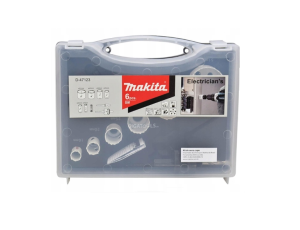 MAKITA ZESTAW OTWORNIC BIM ECONOMY  6szt. (ELEKTRYK) 16,20,25,32,40,51mm+5WIE+2 ADAPTER