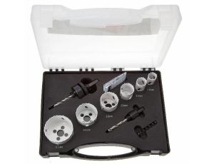 MAKITA ZESTAW OTWORNIC BIM ECONOMY  6szt. (HYDRAULIK) 19,22,29,38,44,57mm+2WP+2 ADAPTER