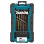 MAKITA ZESTAW WIERTEŁ DO METALU HSS-G M-FORCE 25szt.1-13mm - 2