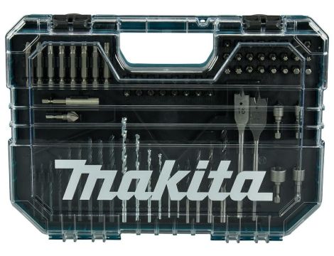 MAKITA ZESTAW WIERTEŁ I BITÓW 75szt.