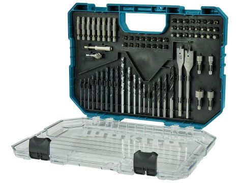 MAKITA ZESTAW WIERTEŁ I BITÓW 75szt. - 2