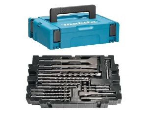MAKITA ZESTAW WIERTEŁ SDS + DŁUTA 17szt. W WALIZCE MAKPAC