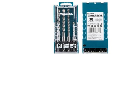 MAKITA ZESTAW WIERTEŁ SDS+  4szt. ECONOMY