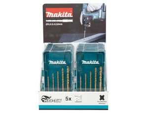 MAKITA ZESTAW WIERTEŁ SDS+ DO METALU 5szt. (x12)