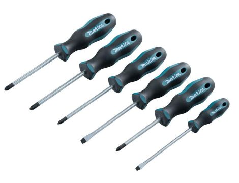 MAKITA ZESTAW WKRĘTAKÓW  6szt.  (SL4,0 x 100 / SL5,5 x 100 / PH1 x 100 / PH2 x 100 / PZ1 x 80 / PZ2 x 100) - 3