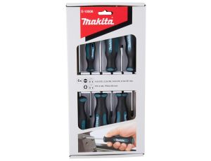 MAKITA ZESTAW WKRĘTAKÓW  6szt.  (SL4,0 x 100 / SL5,5 x 100 / SL6,5 x 100 / SL8 x 100 / PH1 x 100 / Ph2 x 100)