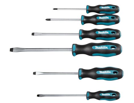 MAKITA ZESTAW WKRĘTAKÓW  6szt.  (SL4,0 x 100 / SL5,5 x 100 / SL6,5 x 100 / SL8 x 100 / PH1 x 100 / Ph2 x 100) - 2
