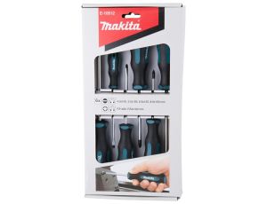 MAKITA ZESTAW WKRĘTAKÓW  6szt.  (SL4,0 x 100 / SL5,5 x 100 / SL6,5 x 125 / SL8 x 150 / PZ1 x 80 / PZ2 x 100)