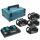 MAKITA ZESTAW ZASILAJĄCY 18V 4x3,0Ah (BL1830Bx4+DC18RD) MAKPAC