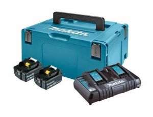 MAKITA ZESTAW ZASILAJĄCY 18V MAKPAC AKUMULATOR BL1850Bx2