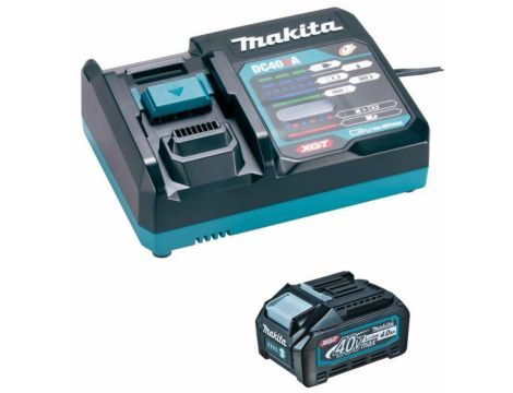MAKITA ZESTAW ZASILAJĄCY 40V 1x4,0Ah XGT (BL4040x1+DC40RA) (UN3480)