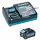 MAKITA ZESTAW ZASILAJĄCY 40V 1x4,0Ah XGT (BL4040x1+DC40RA) (UN3480)