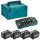 MAKITA ZESTAW ZASILAJĄCY 40V 4x8,0Ah XGT (BL4080Fx4+DC40RB) (UN3480)