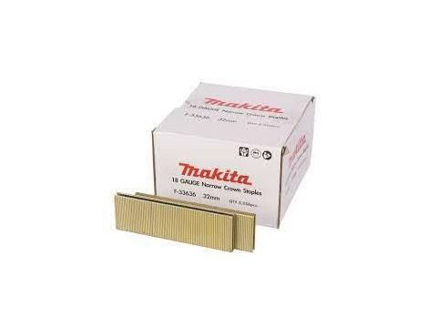 MAKITA ZSZYWKI 18GA 5,7x32mm /5056szt. OCYNKOWANE