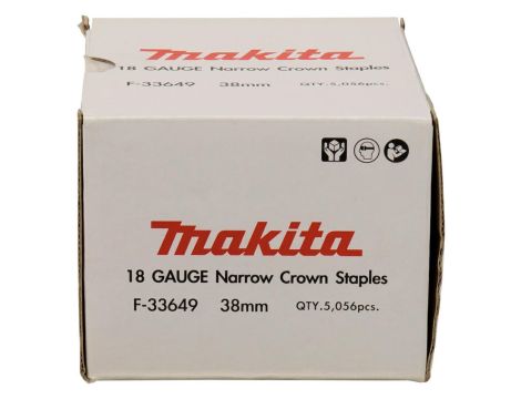 MAKITA ZSZYWKI 18GA 5,7x38mm /5056szt. OCYNKOWANE