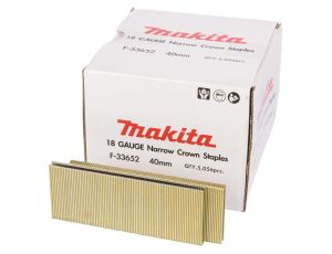 MAKITA ZSZYWKI 18GA 5,7x40mm /5056szt. OCYNKOWANE