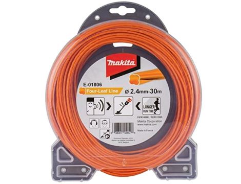 MAKITA ŻYŁKA NYLONOWA "KONICZYNA" 2,4mm/30mb