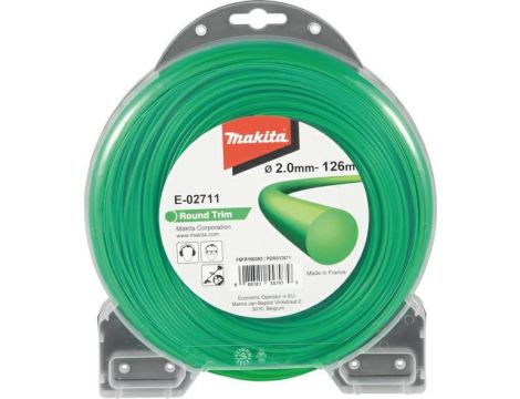 MAKITA ŻYŁKA NYLONOWA OKRĄGŁA 2,0mm/126mb