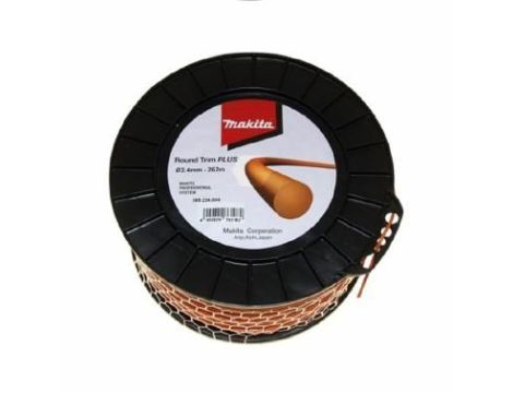 MAKITA ŻYŁKA NYLONOWA OKRĄGŁA 2,4mm/262mb