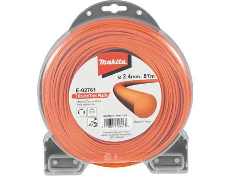 MAKITA ŻYŁKA NYLONOWA OKRĄGŁA 2,4mm/87mb