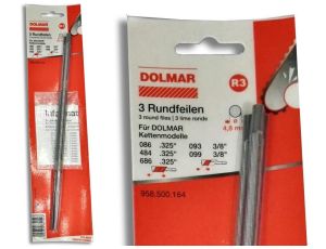 PILNIK DO PIŁ OKR.DOLMAR 4,8mm 3szt.