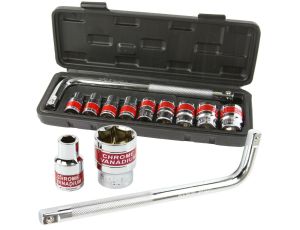 KLUCZE NASADOWE 1/2 10-24mm + POKRĘTŁO L 10el. MAR-POL...