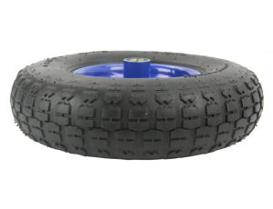 KOŁO PNEU.400/METAL.ŁOŻ/6PR/NIEBIESKI - image 2