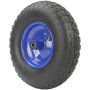 KOŁO PNEU.400/METAL.ŁOŻ/6PR/NIEBIESKI - 2