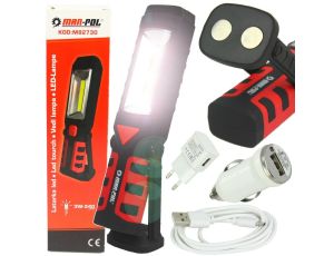 LAMPKA WARSZTATOWA WILOFUNKCYJNA 3W 240 lm MAR-POL