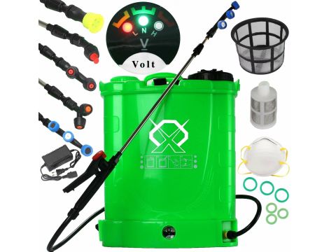 OPRYSKIWACZ PLECAKOWY AKUMULATOROWY 16L DEMON ZIELONY