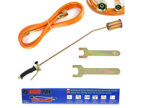 PALNIK DEKARSKI DŁUGI RQ120 JEDNA DYSZA....