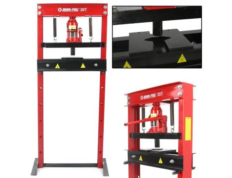 PRASA HYDRAULICZNA 20T Z PODNOŚNIKIEM MAR-POL